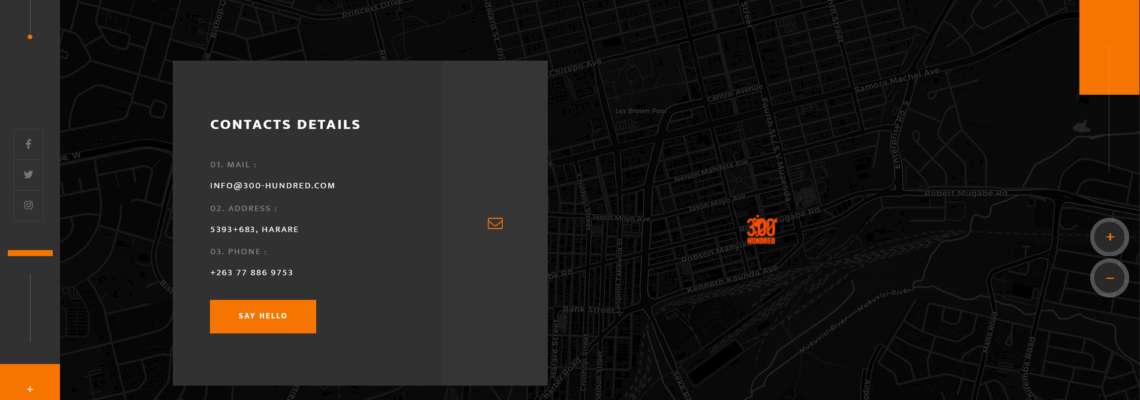 300Hundred Website